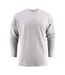 Unisex Adult Heavier Pro Long-sleeved T-shirt Grey Melange Printer-2
