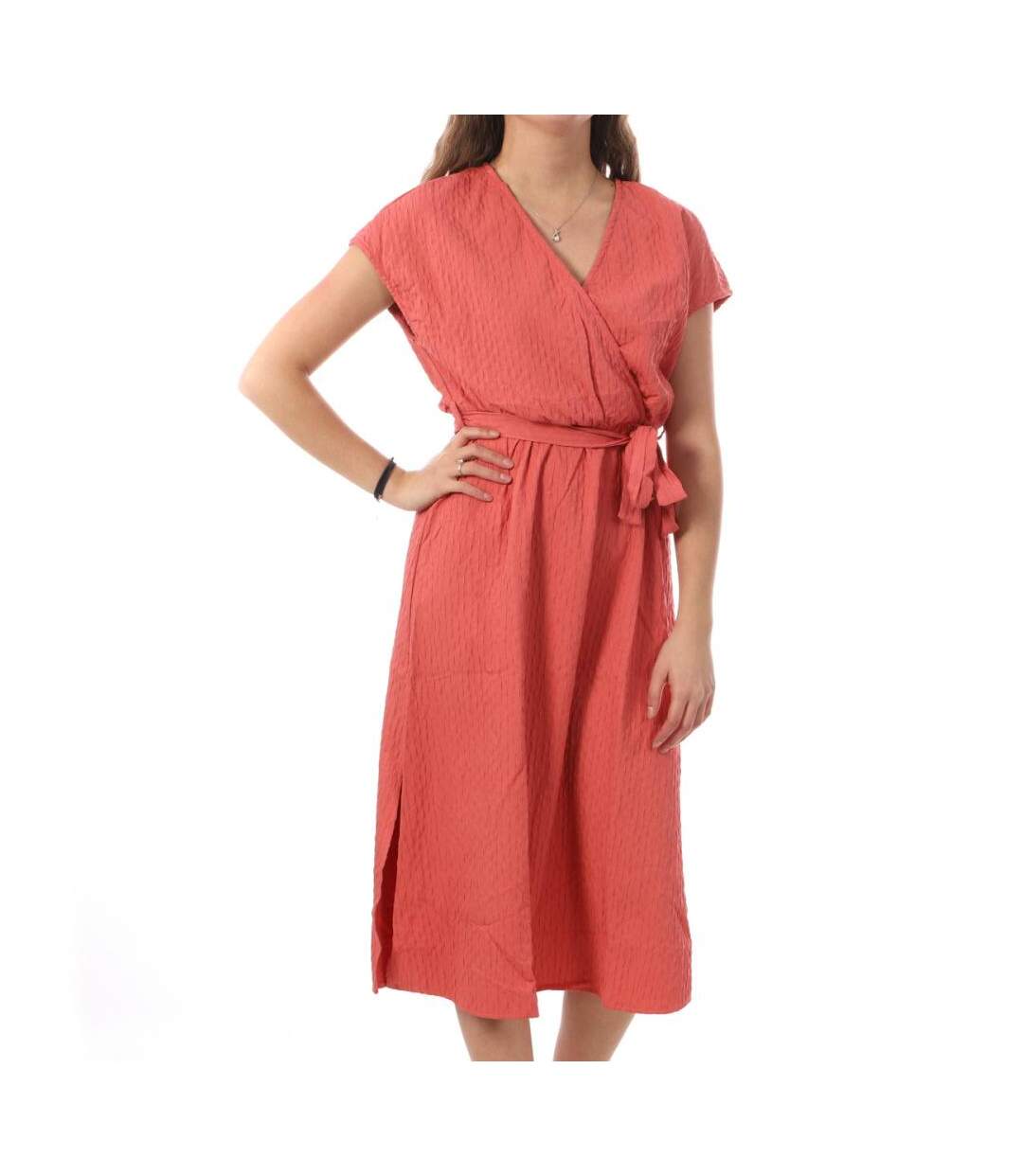 Robe Rouge Femme Vila Laka - 34