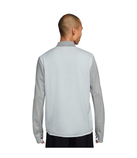 Mens Pacer Dri-fit Quarter Zip Top Platinum Nike