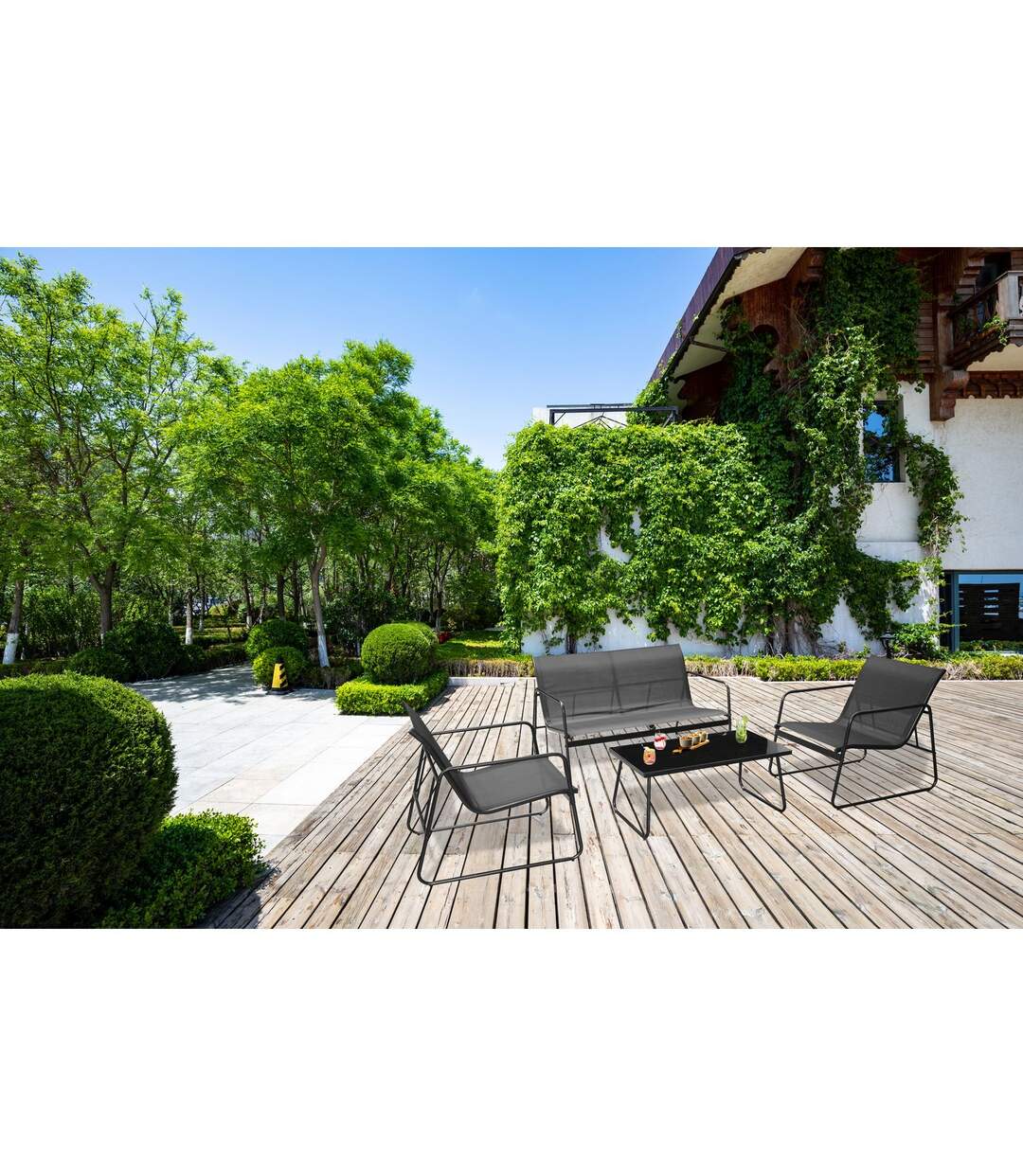 Salon de jardin Lounge - 4 places-2