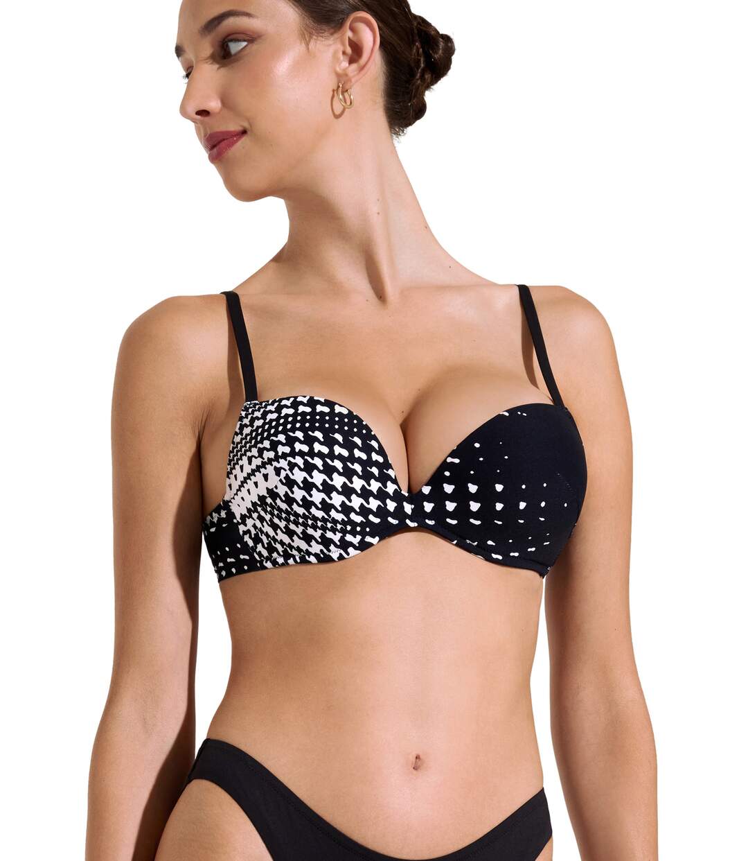 Haut maillot de bain push-up Quito Lisca-1