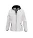 Result Core Womens/Ladies Printable Soft Shell Jacket (White/Black)