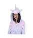 Brave Soul Ladies/Womens Unicorn Hooded Dressing Gown (Mulicoloured) - UTUT867