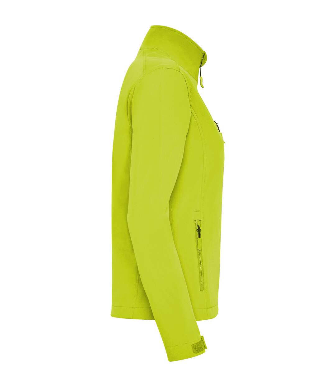 Veste Softshell Nebraska Femme Vert Néon Roly-4