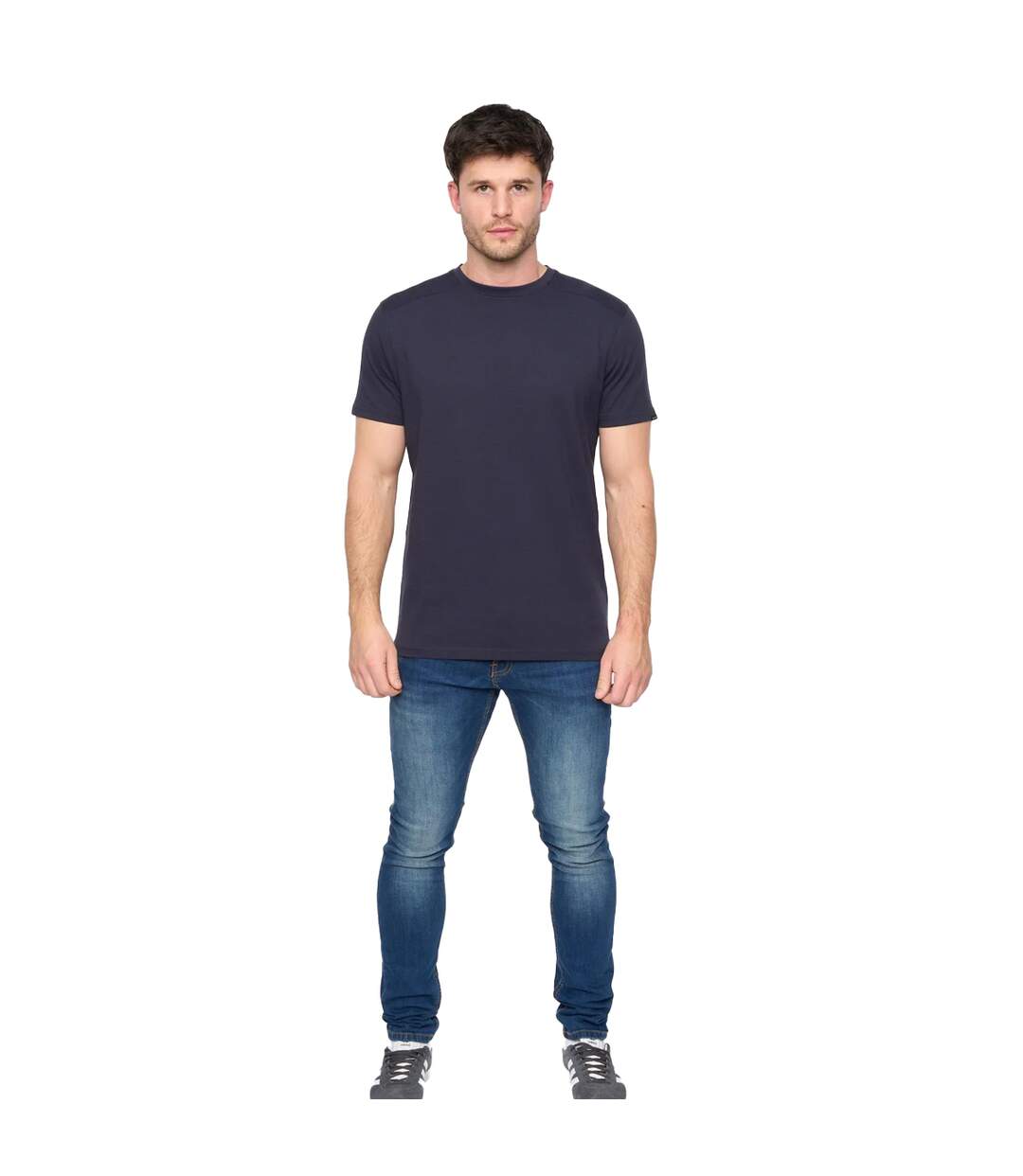 Mens lifemere t-shirt navy Duck and Cover-3