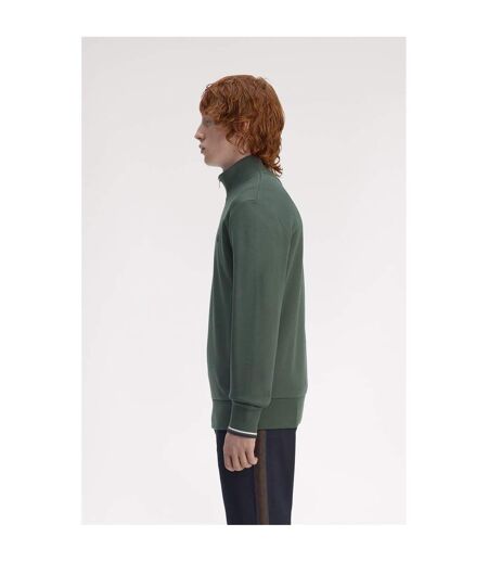 Sweat Motif/style Logo Homme Bleu Vert Fred Perry