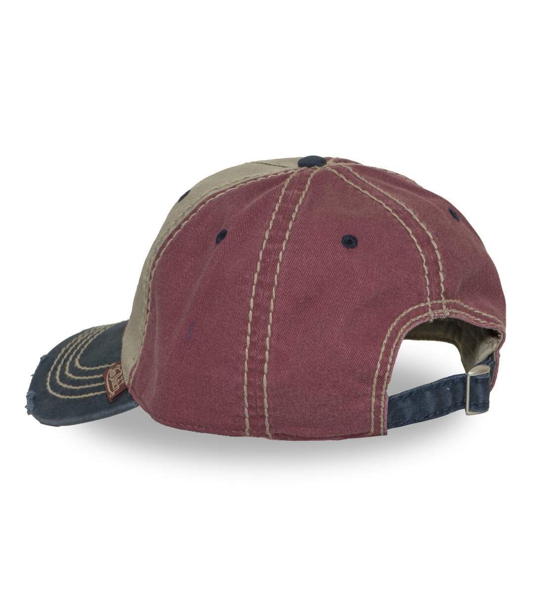 Casquette baseball avec broderie et effet usé Retro Denim Vondutch-5