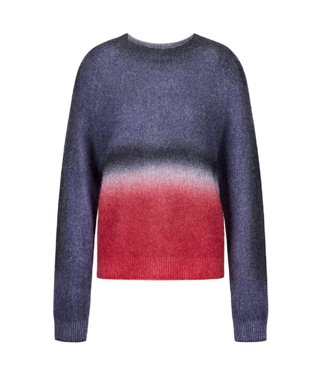 Pull Motif/style Ombré Femme Violet Emporio Armani-2