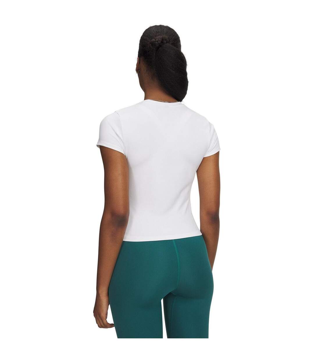 Womens/ladies Motion Emea Gym Top White Under Armour-2