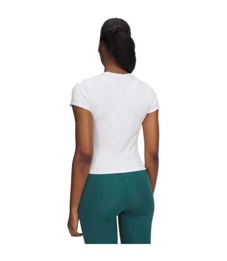 Womens/ladies Motion Emea Gym Top White Under Armour