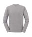 Mens set-in sweatshirt sport heather Russell