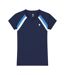 T-shirt Motif/style Central Femme Bleu Marine K-Swiss-1
