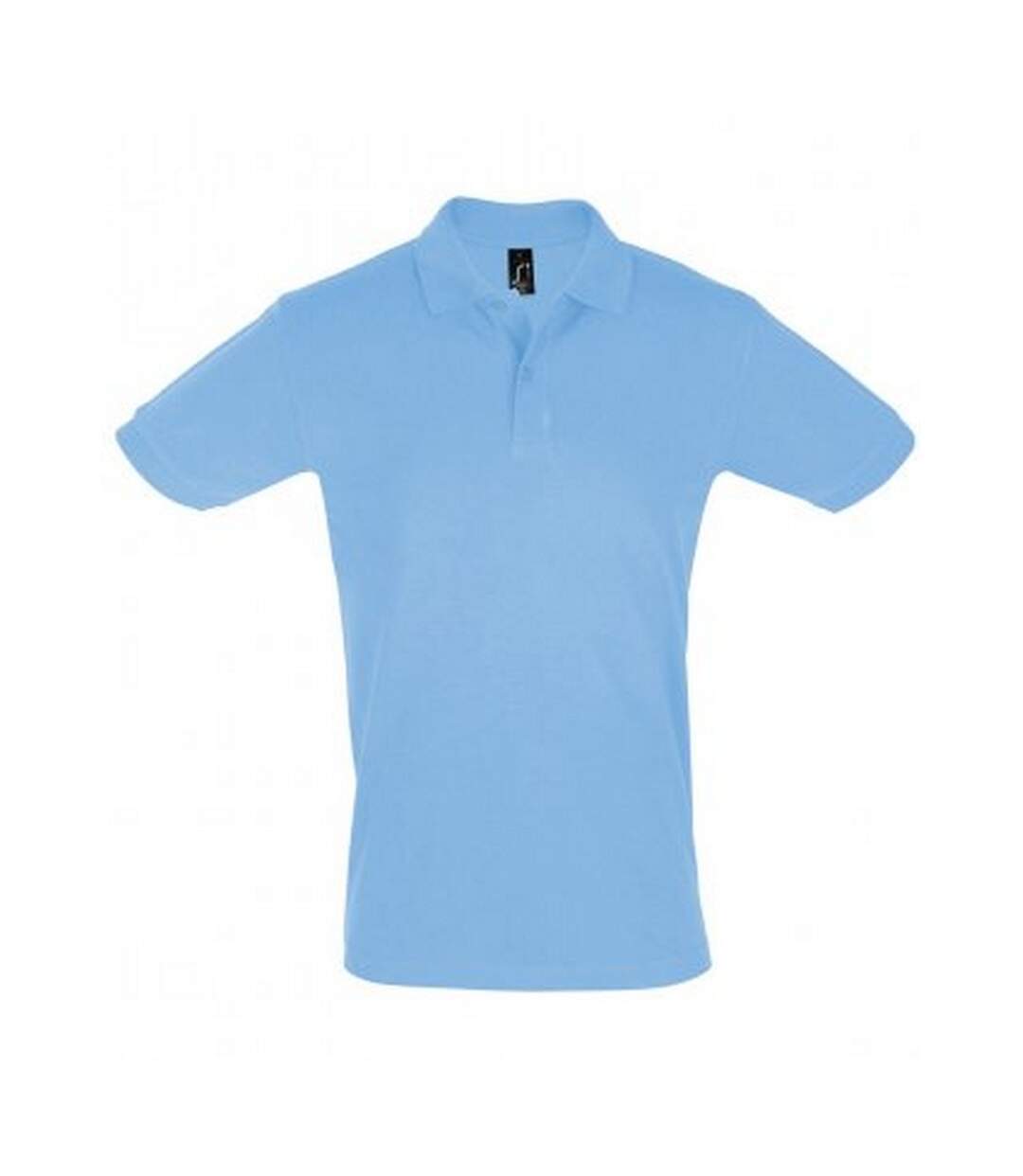 SOLS Mens Perfect Pique Short Sleeve Polo Shirt (Sky Blue)