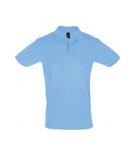 SOLS Mens Perfect Pique Short Sleeve Polo Shirt (Sky Blue) - UTPC283