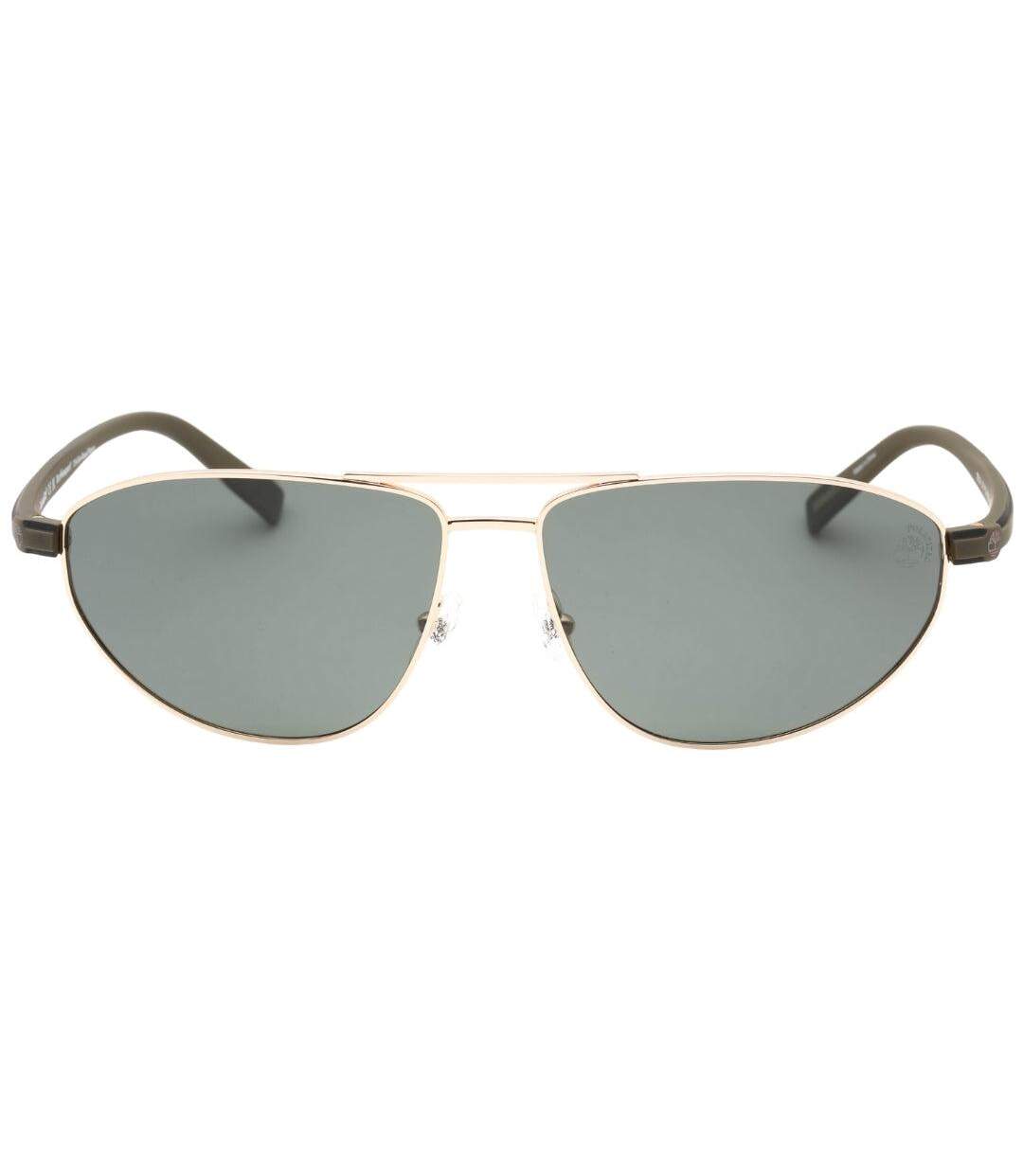 Lunettes De Soleil Motif Polarisé Taille Unique Vert Jaune Or Timberland-1