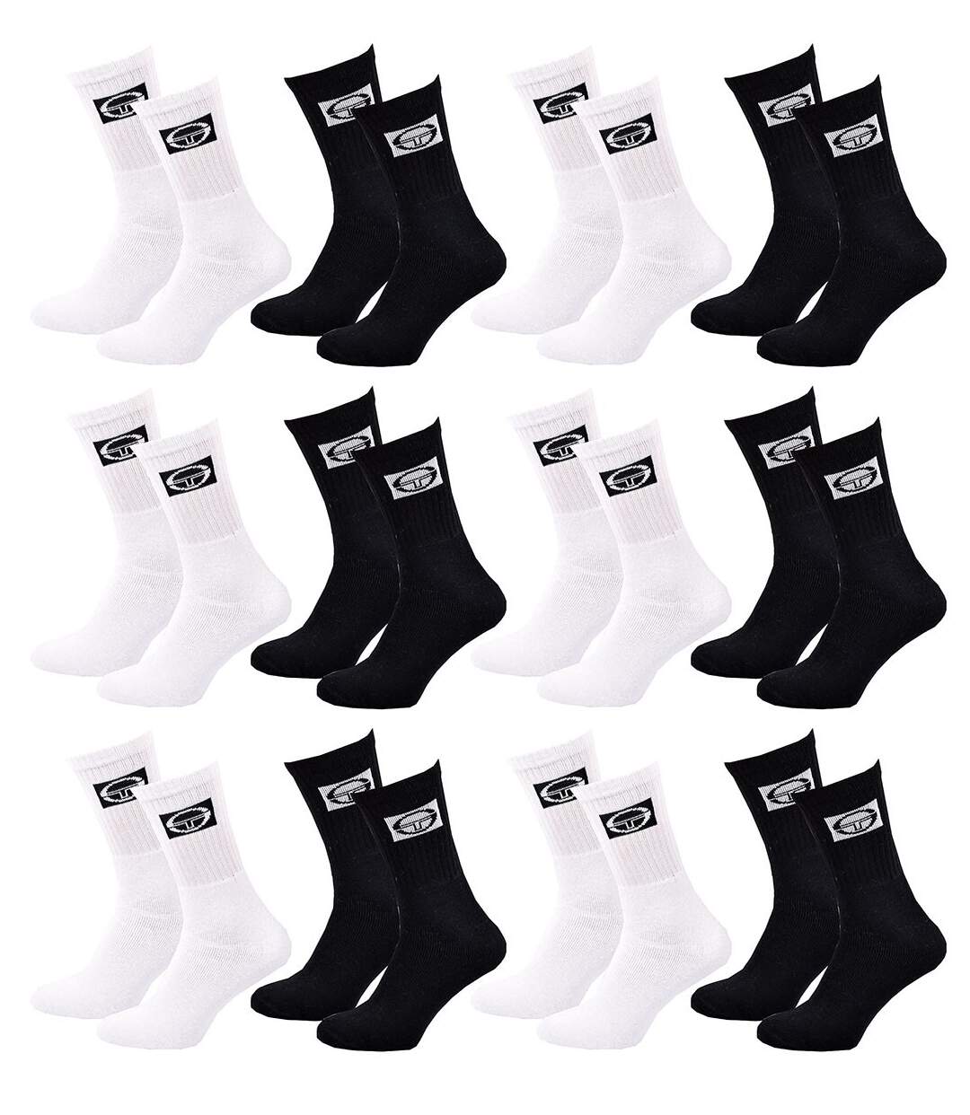 Chaussettes SERGIO TACCHINI Pack de 12 Paires 0162-1