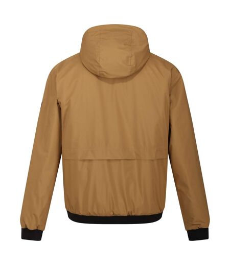 Mens Renly Hooded Waterproof Jacket Umber Regatta