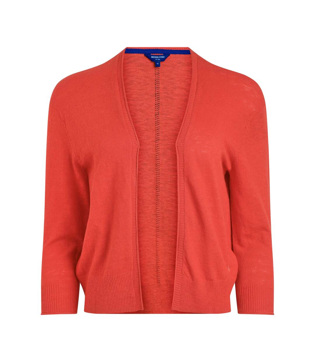 Womens/ladies limon cardigan tango red Weird Fish-1