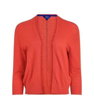Womens/ladies limon cardigan tango red Weird Fish