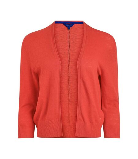 Womens/ladies limon cardigan tango red Weird Fish