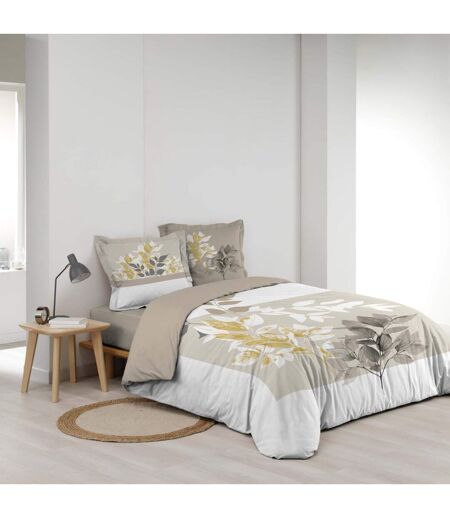Parure de Lit 3 Pièces Enora 240x220cm Beige