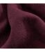 Unisex classic woven oversized scarf one size burgundy Beechfield-2