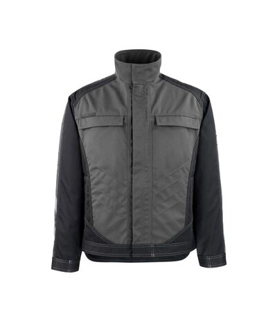 Mens Unique Mainz Jacket Dark Anthracite Black Mascot