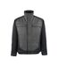 Mens Unique Mainz Jacket Dark Anthracite Black Mascot-1