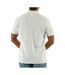 Polo blanc homme calvin klein jeans ss monogram pique-2