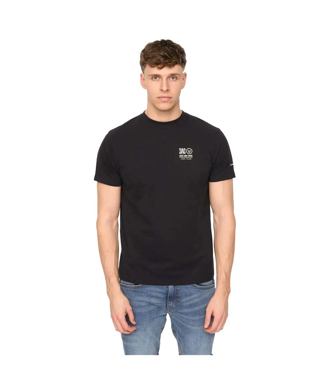 T-shirt Tous Les Jours Lynnfold Homme Noir Duck And Cover-2