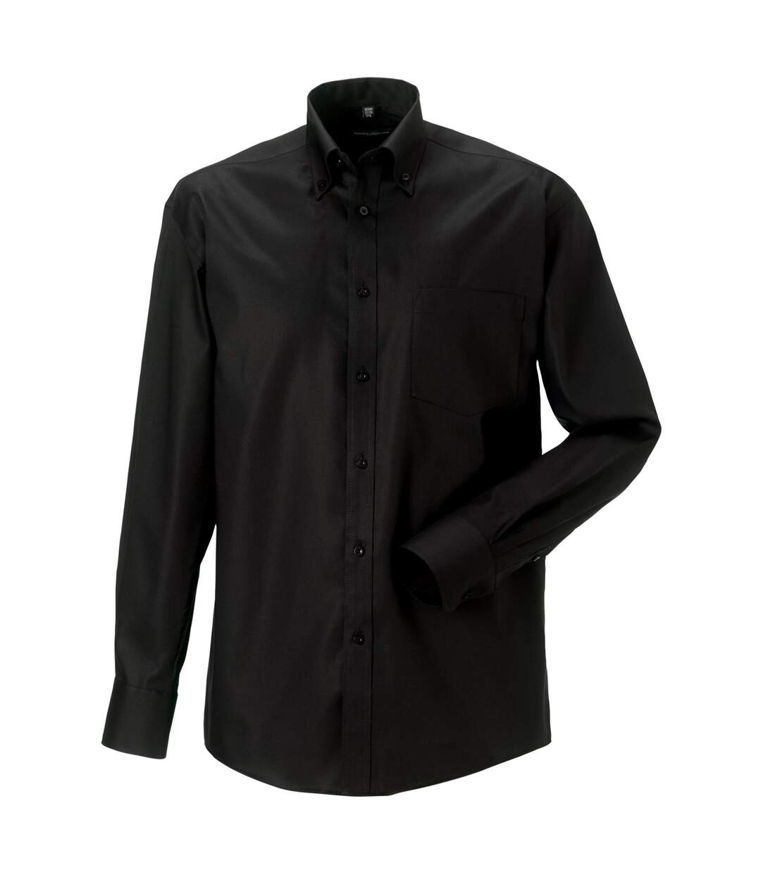 Chemise À Manches Longues Sans Repassage Homme Noir Russell-2