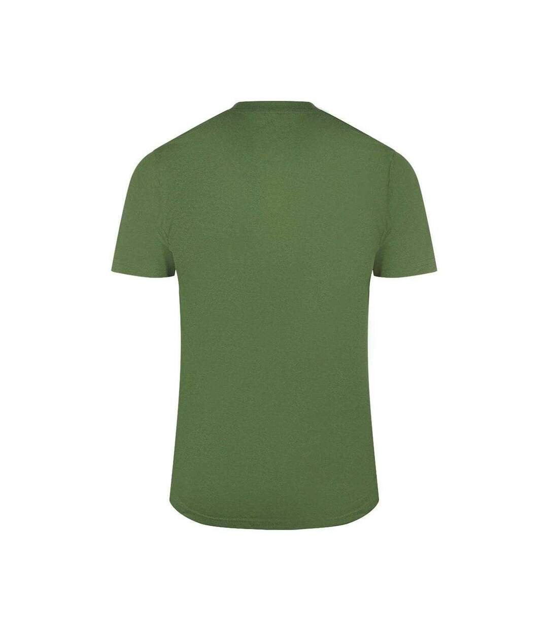 T-shirt Motif/style Tigre Homme Vert Kaki Cavalli Class-2