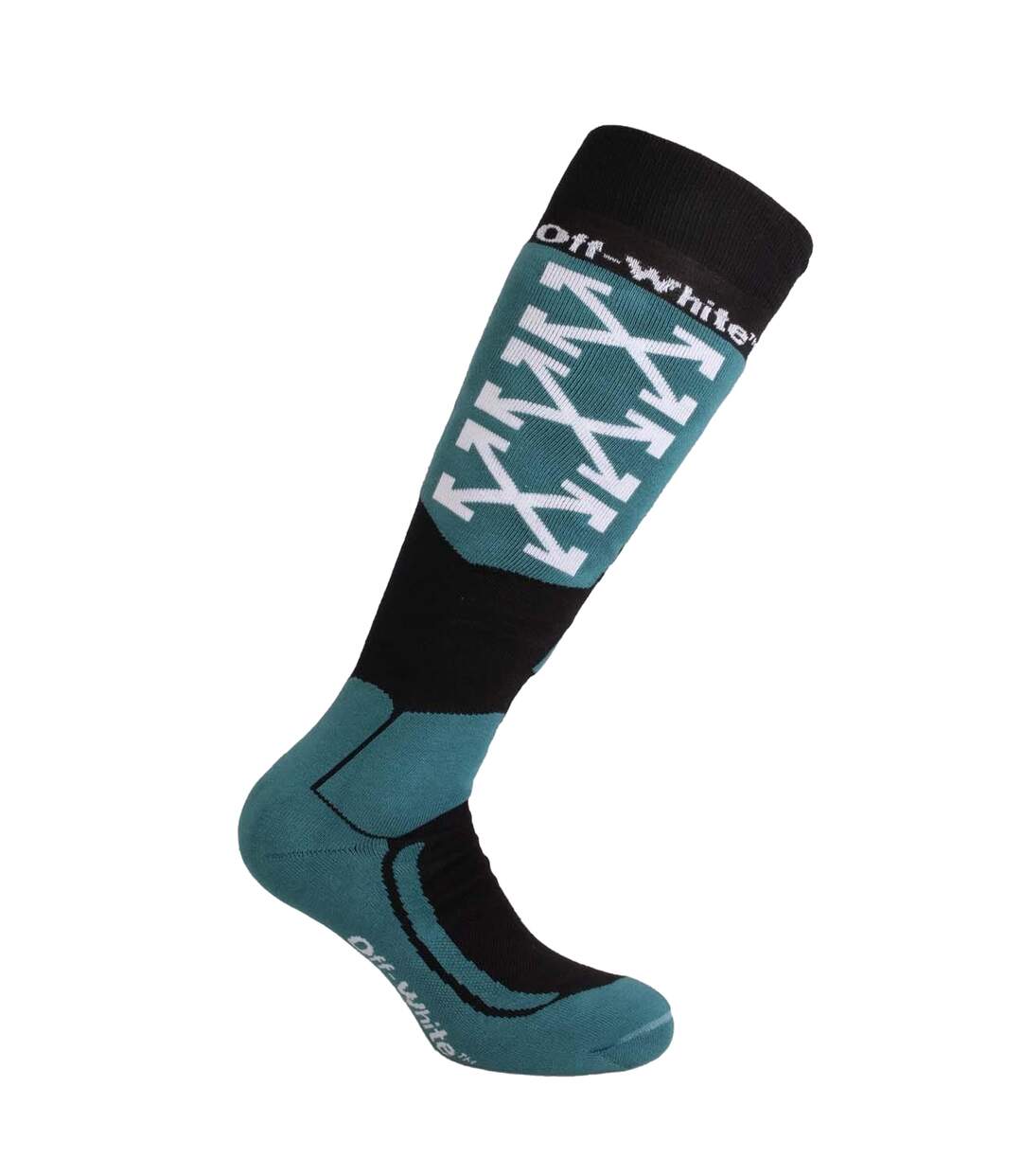 Bounce Ski Socks White Off White-1