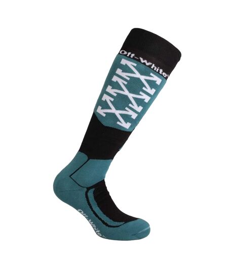 Bounce Ski Socks White Off White