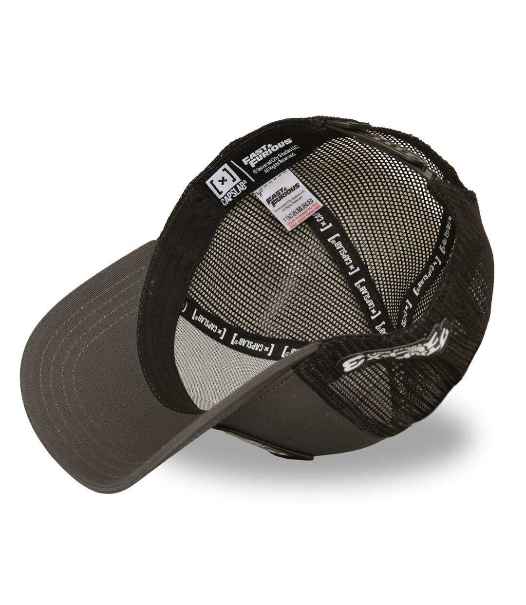 Casquette trucker avec filet et patch Fast and Furious Drift Capslab-5