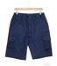 CHALLENGER INCA5 : Bermuda homme bleu marine en coton à taille élastiquée ultra-confortable-2
