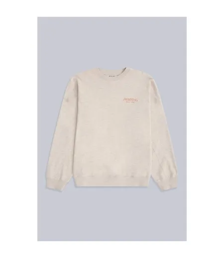 Sweat Dakota Femme Beige Foncé Animal