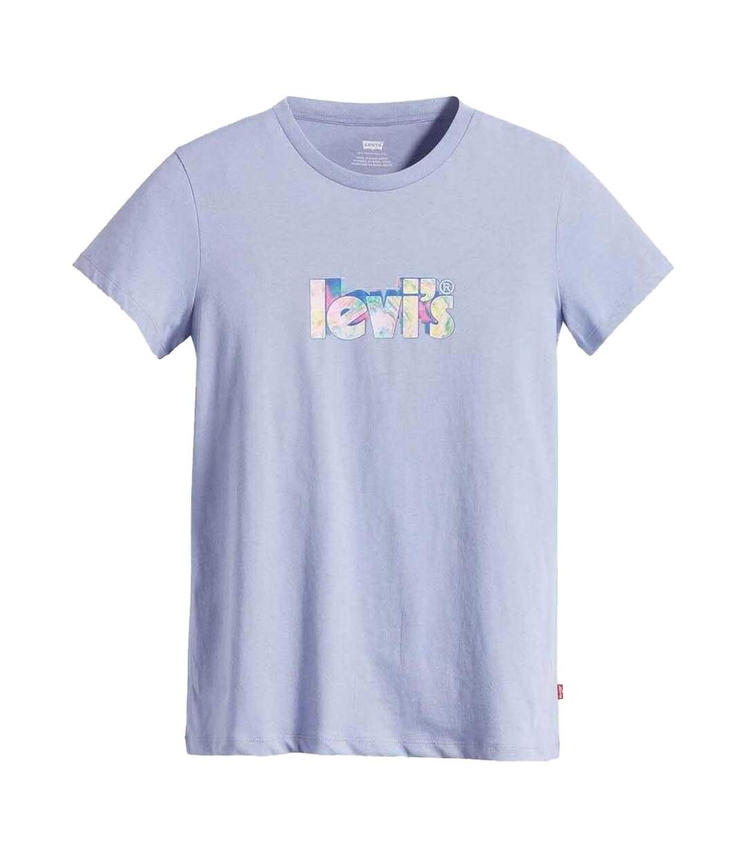 T-shirt The Perfect Femme Violet Clair Levis-2