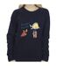 Disney - Sweat THE LITTLE MERMAID CLUB - Femme (Bleu marine) - UTBI23380-3