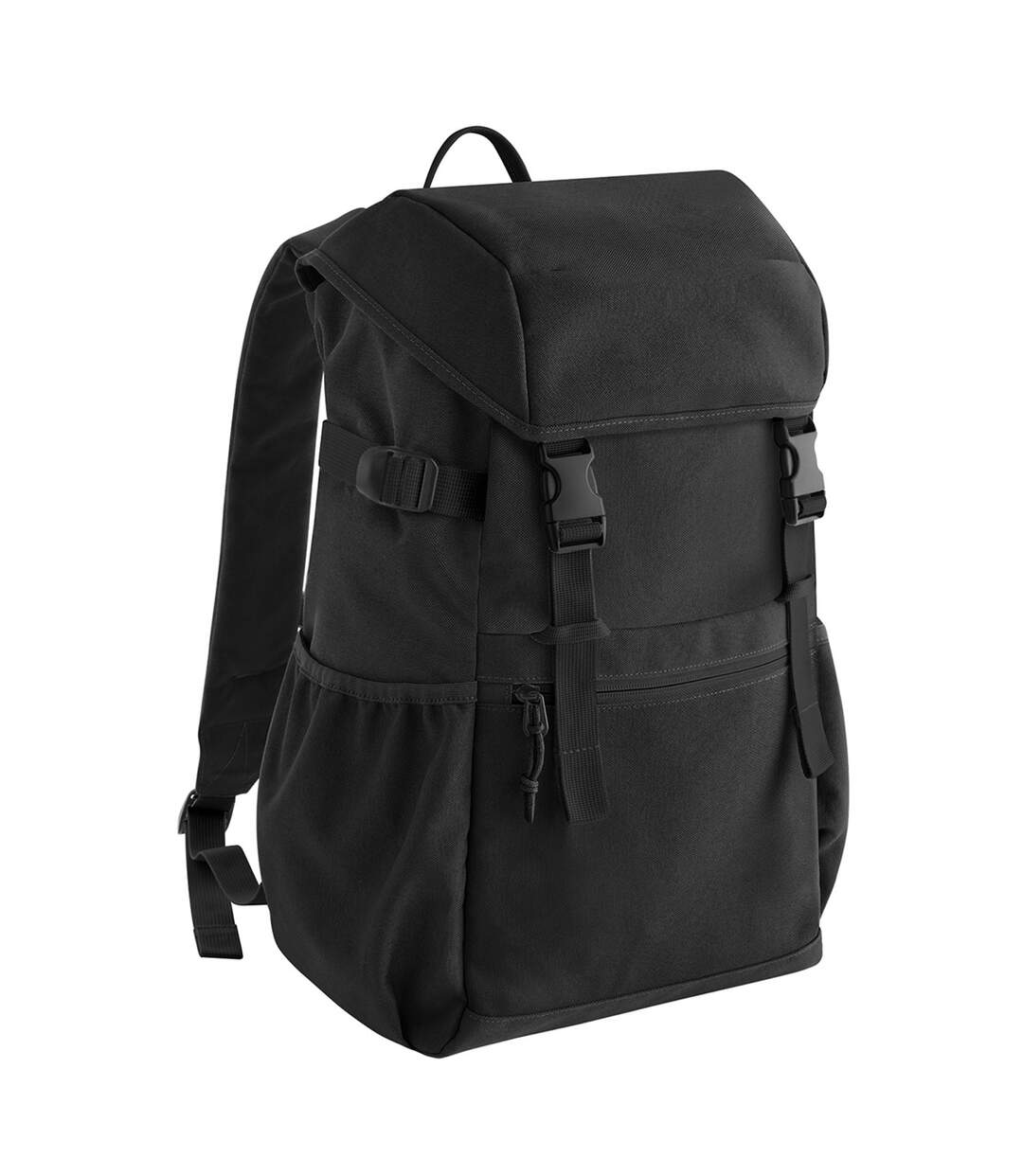 Ramble Recycled Polyester Backpack One Size Black Bagbase-1