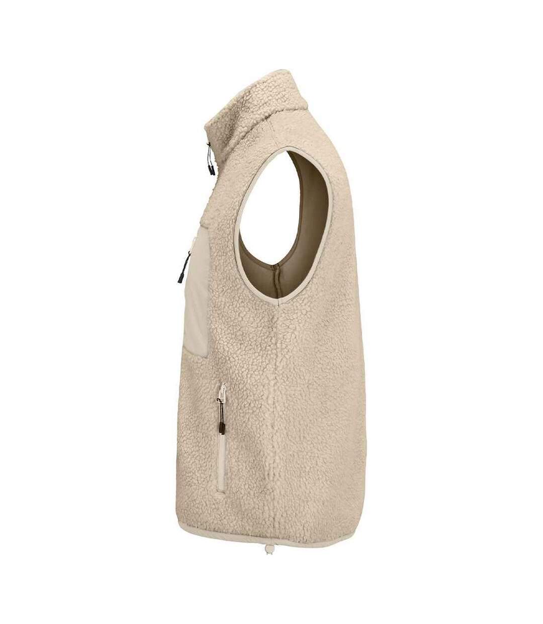 Veste sans manches fury adulte beige cendré / beige SOLS