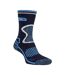 2 Pr Chaussettes Randonnée Femme Renforcées Laine-1