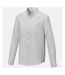 Elevate Mens Pollux Long-Sleeved Shirt (White)