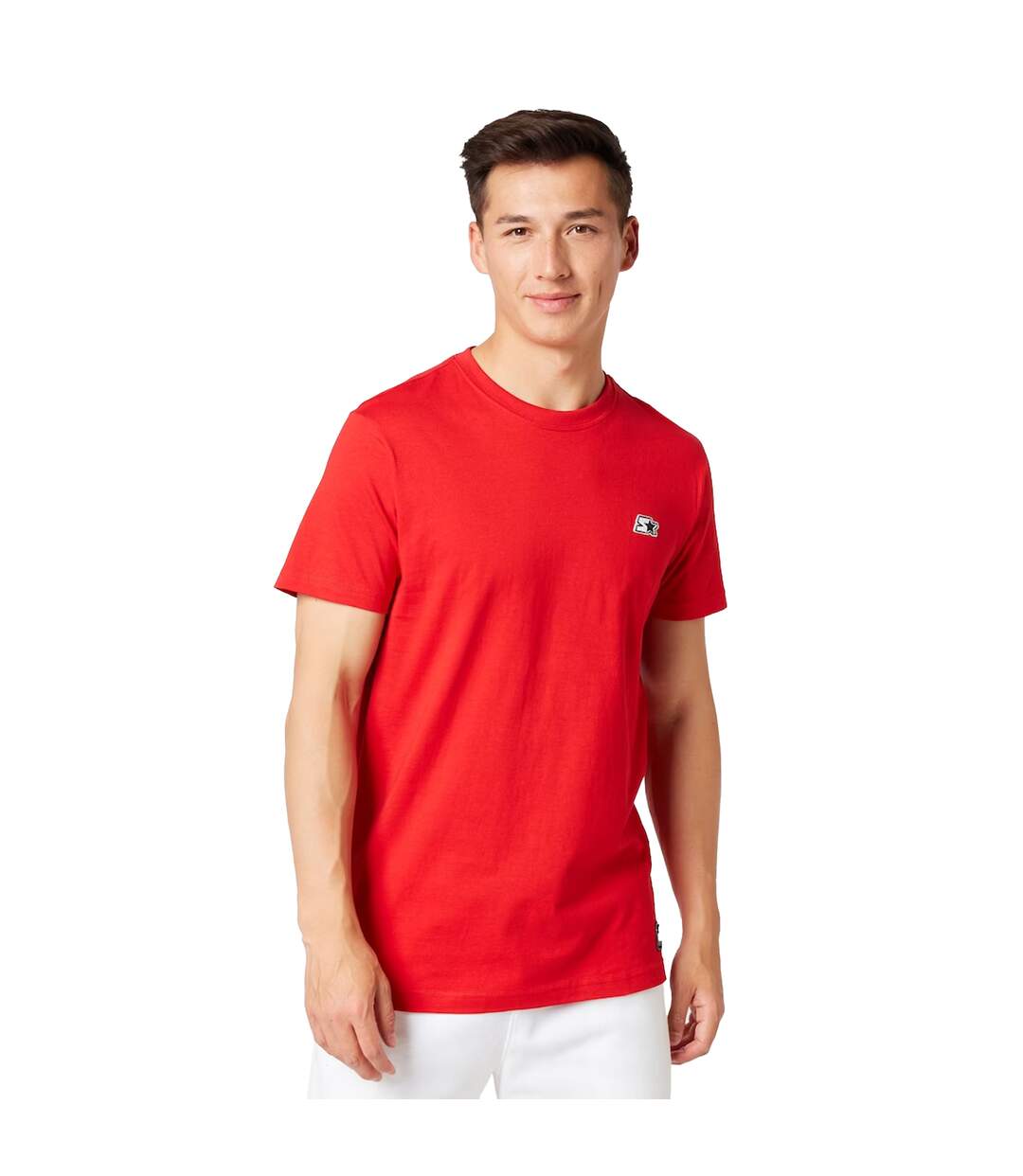 T-shirt Essential Homme Rouge Vif Starter Black Label-1