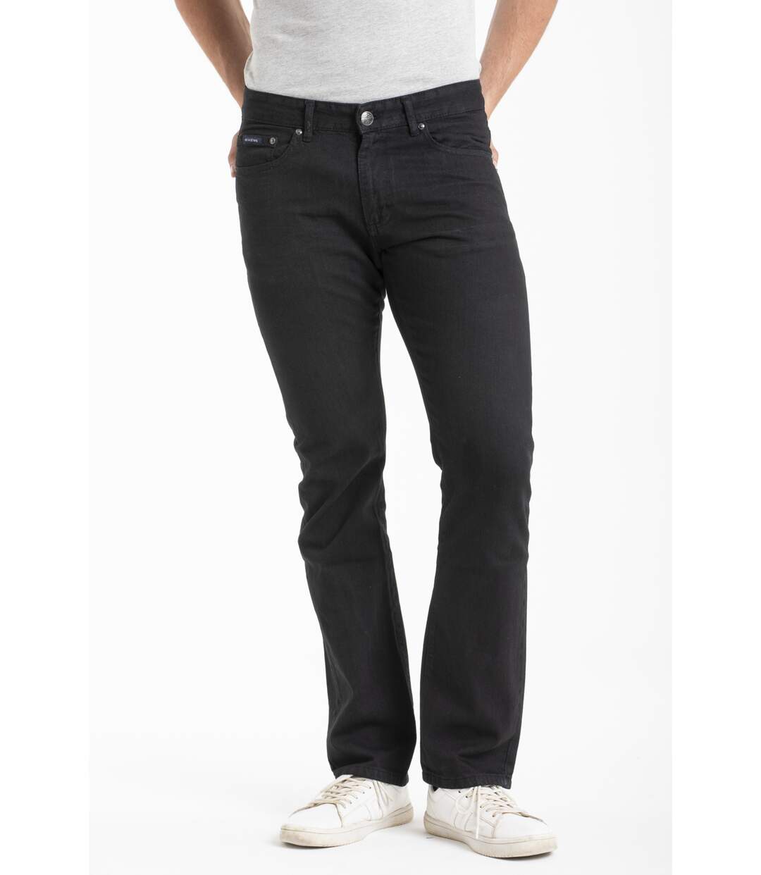 Jeans coupe droite RL70 coton SAM noir