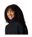 Womens/ladies Paracutie Plain Nylon Windbreaker Black Columbia-4