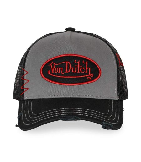 Casquette trucker avec filet effet usé avec filet et patch Used17 Vondutch