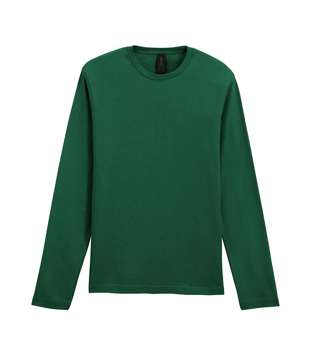 Unisex Adult Softstyle Plain Long-sleeved T-shirt Fan Dark Green Gildan-2