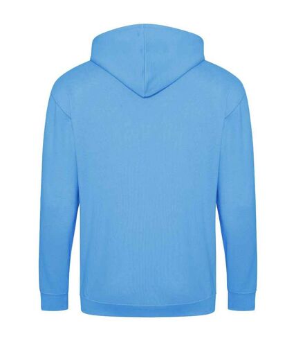 Mens full zip hoodie hawaiian blue Awdis