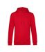 Pull À Capuche Biologique Pour Hommes Rouge B&C-1